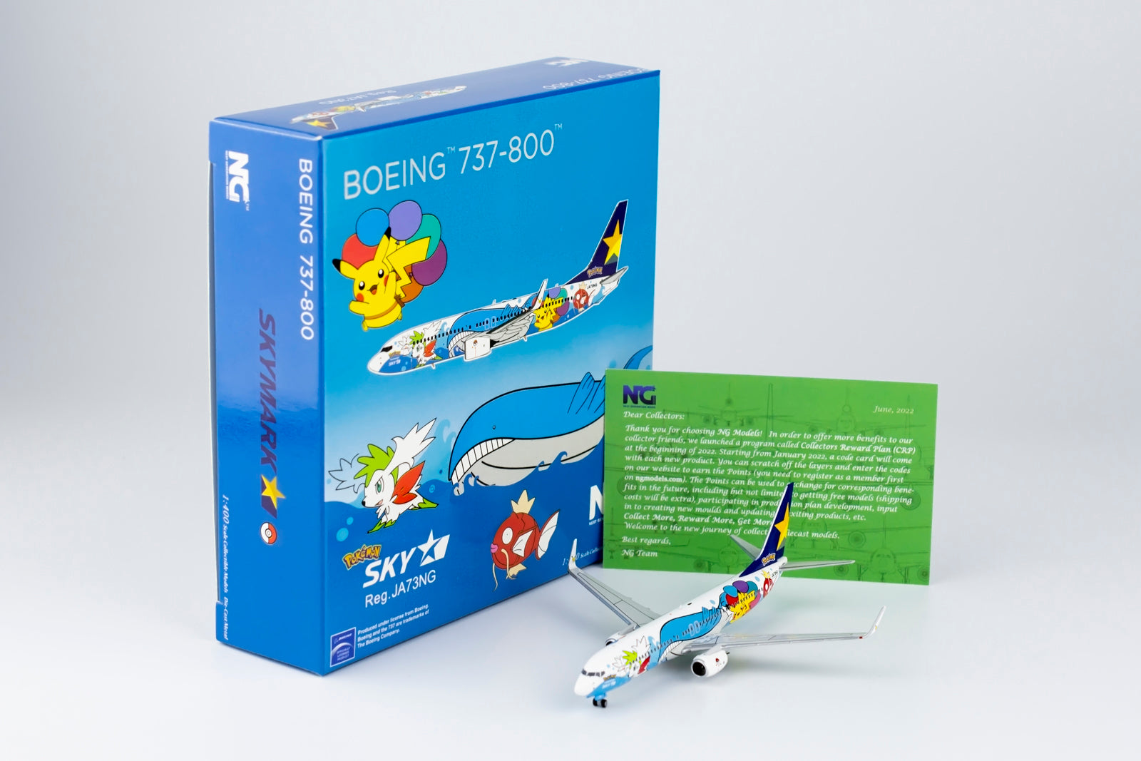 Backorder 1/400 Skymark Airlines B 737-800/w 