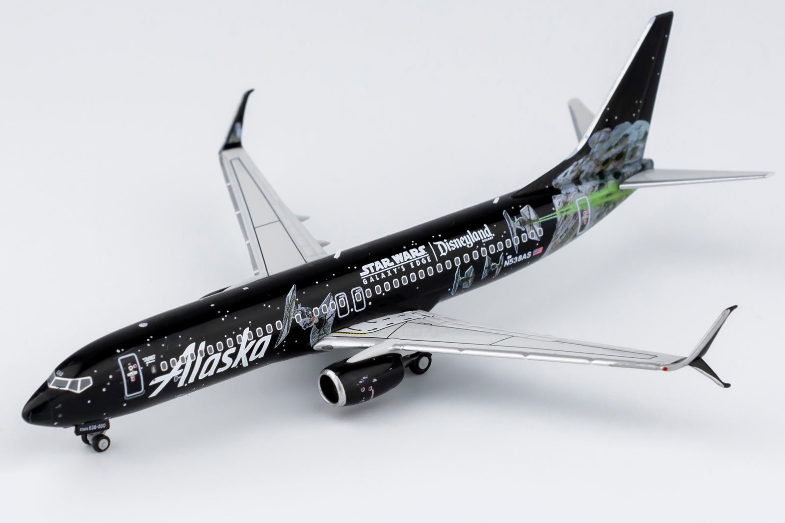 NG Models 1/400 Alaska Airlines B 737-800/w 