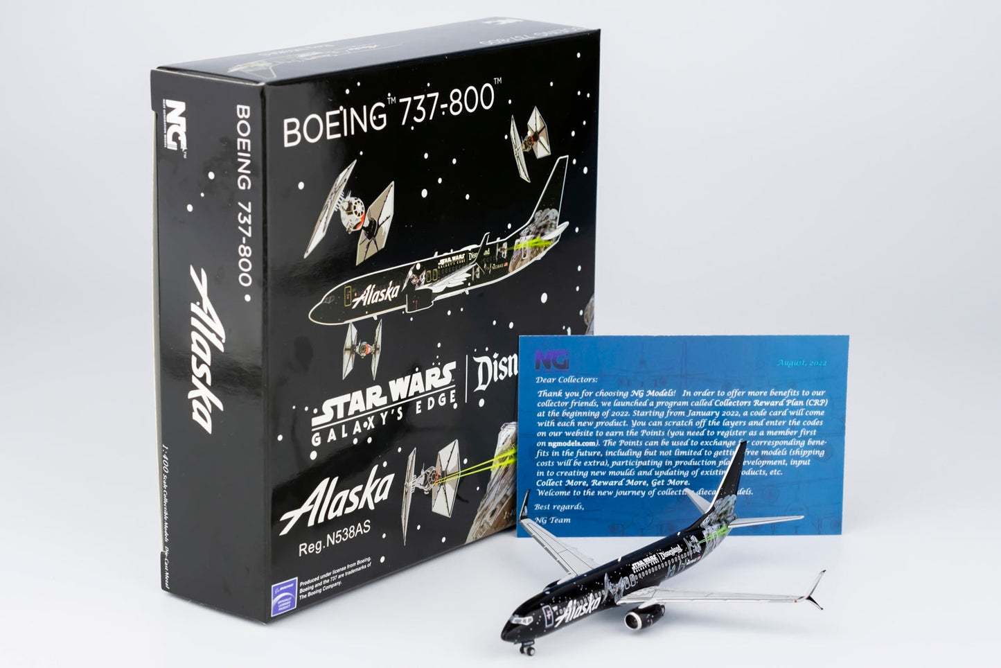 *1/400 Alaska Airlines B 737-800/w "Star Wars - Galaxy's Edge" NG Models 58156