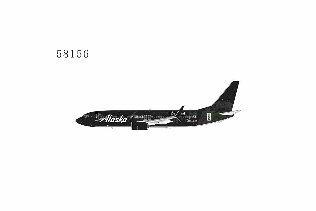 *1/400 Alaska Airlines B 737-800/w 