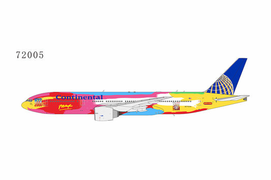 *PREORDER* 1/400 Continental Airlines B 777-200ER "Peter Max" NG Models 72005