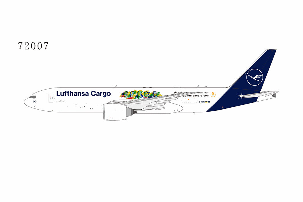 * 1/400 Lufthansa Cargo B 777F "Cargo Human Care" NG Models 72007