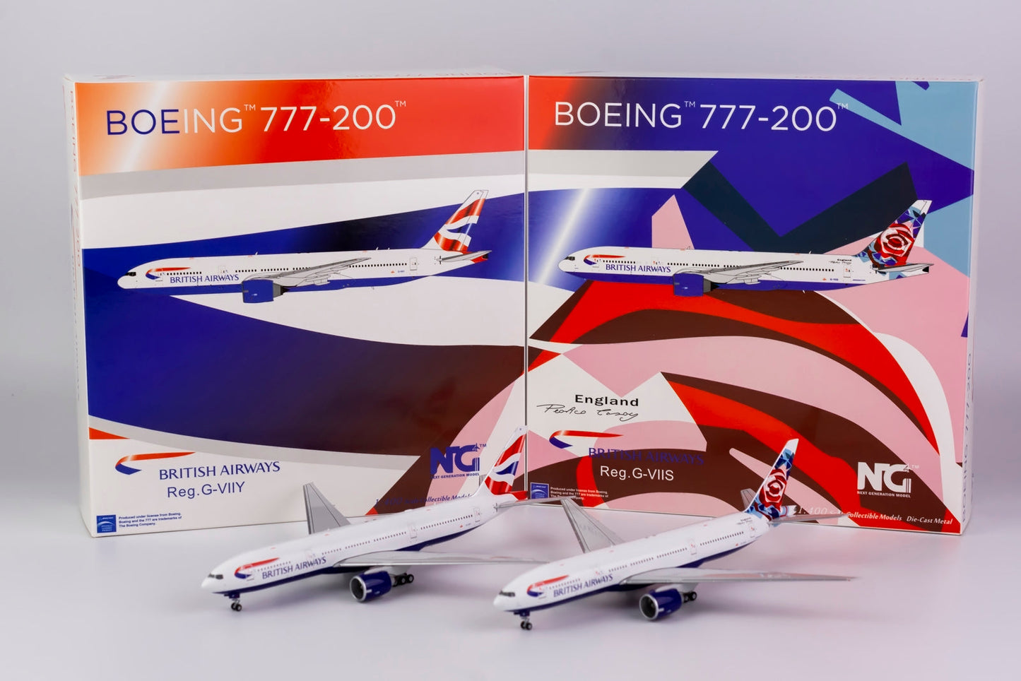 1/400 British Airways B 777-200ER "Chelsea Rose" NG Models 72009