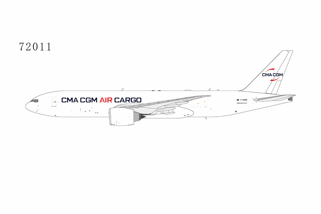 * 1/400 CMA CGM Air Cargo B 777F NG Models 72011