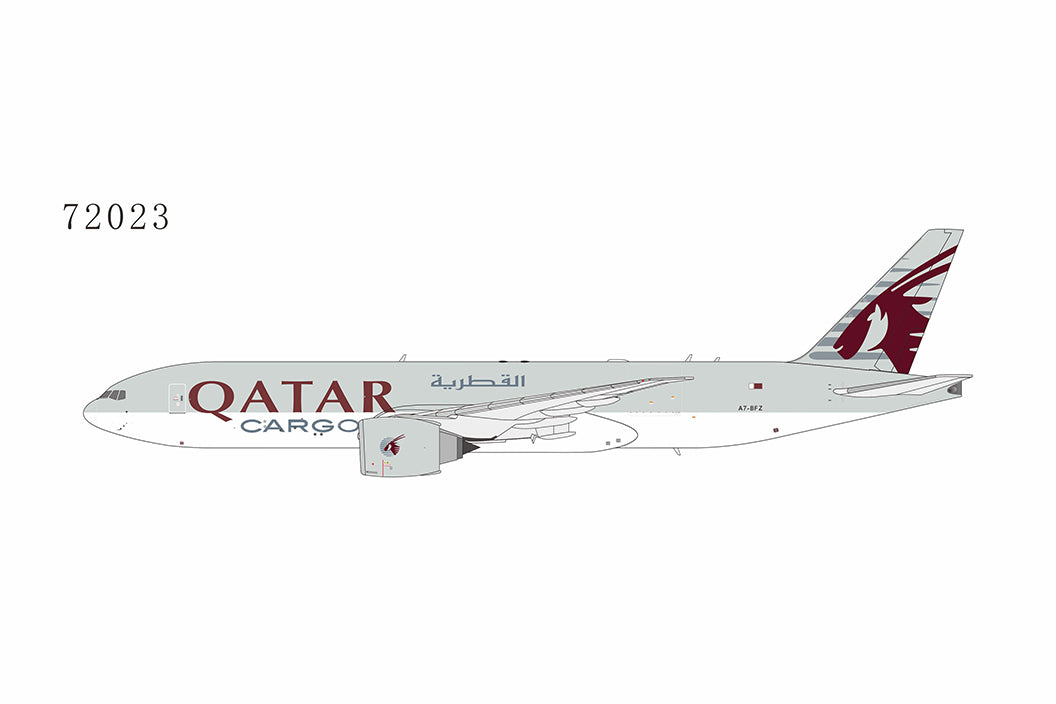 * 1/400 Qatar Airways Cargo B 777-200F NG Models 72023 A7-BFZ