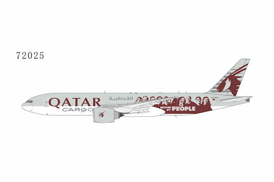 * 1/400 Qatar Airways Cargo B 777-200F "Moved by People" NG Models 72025 A7-BFG