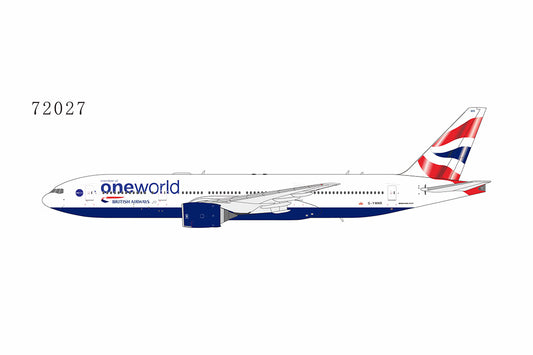* 1/400 British Airways B 777-200ER "Oneworld" NG Models 72027 G-YMMR