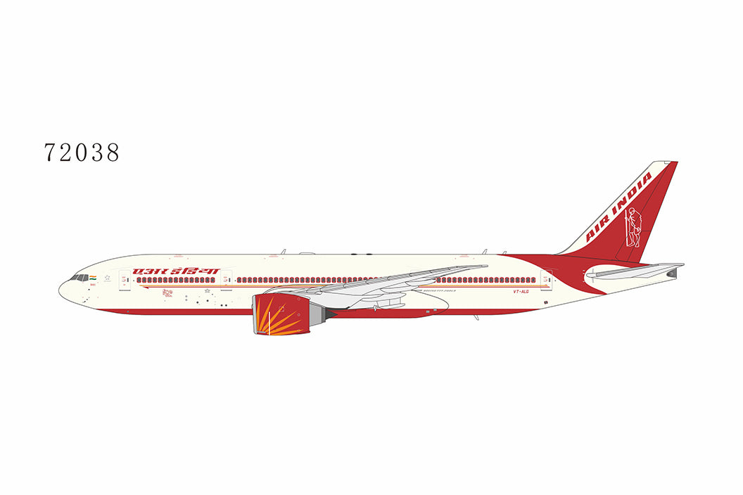 * 1/400 Air India B 777-200LR "Mahatma Gandhi" NG Models 72038