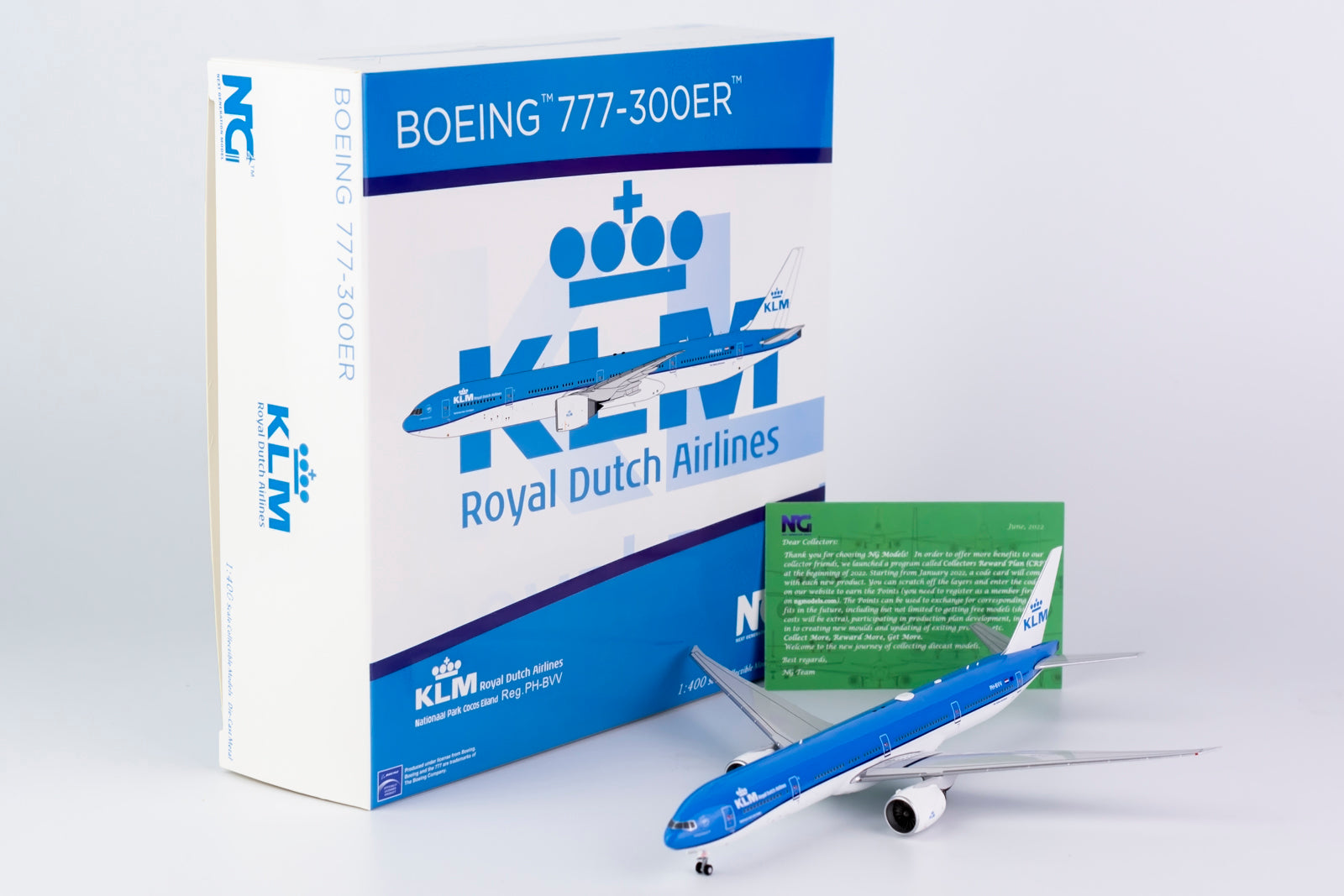 1/400 KLM Royal Dutch Airlines B 777-300ER NG Models 73015 