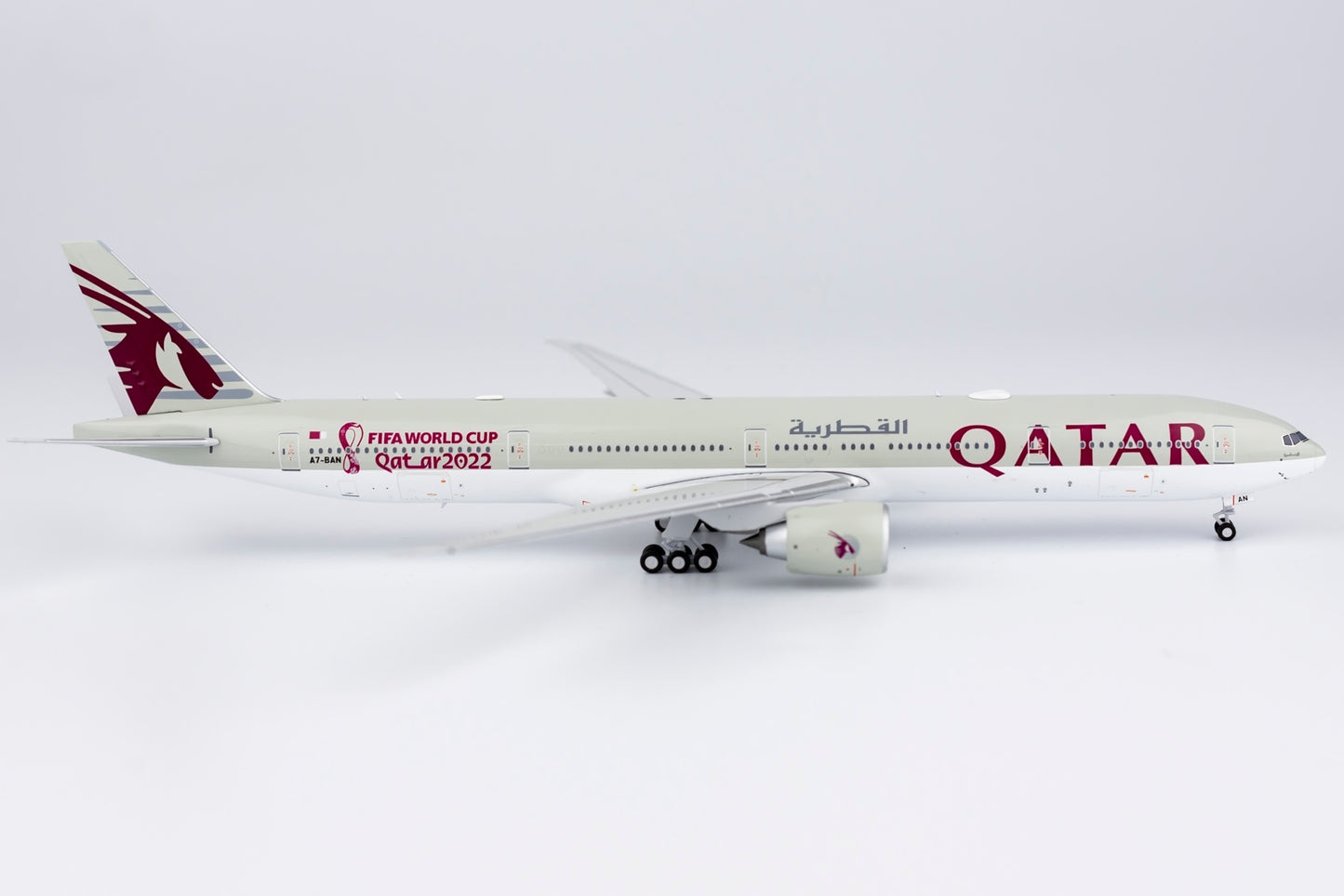 1/400 Qatar Airways B 777-300ER "FIFA World Cup Qatar 2022" NG Models 73026