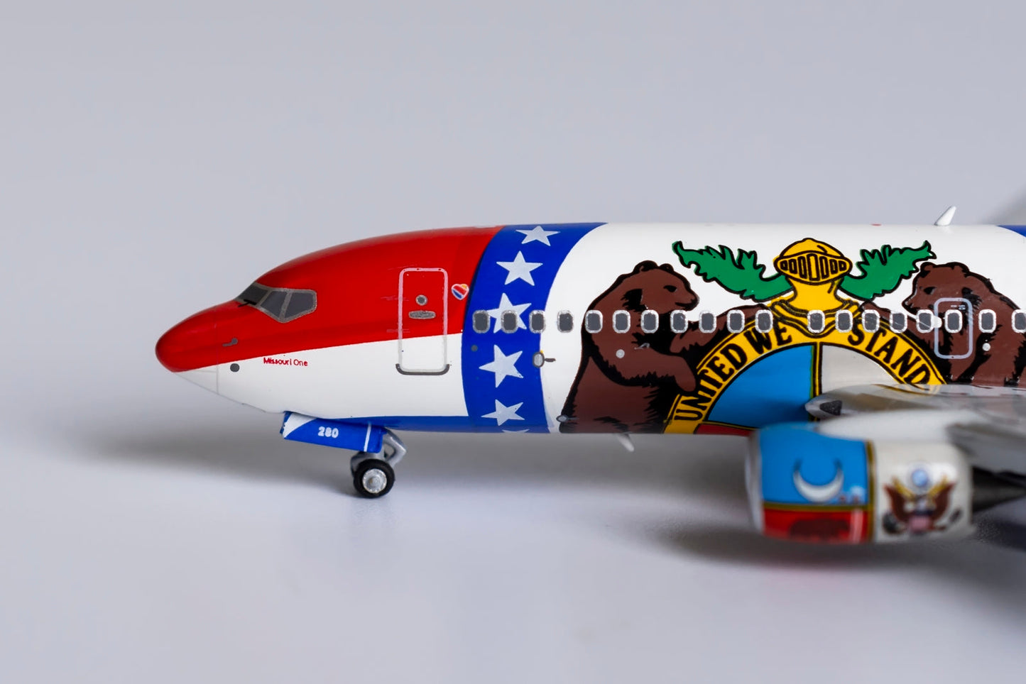 *1/400 Southwest Airlines B 737-700/w "Missouri One" NG Models 77015