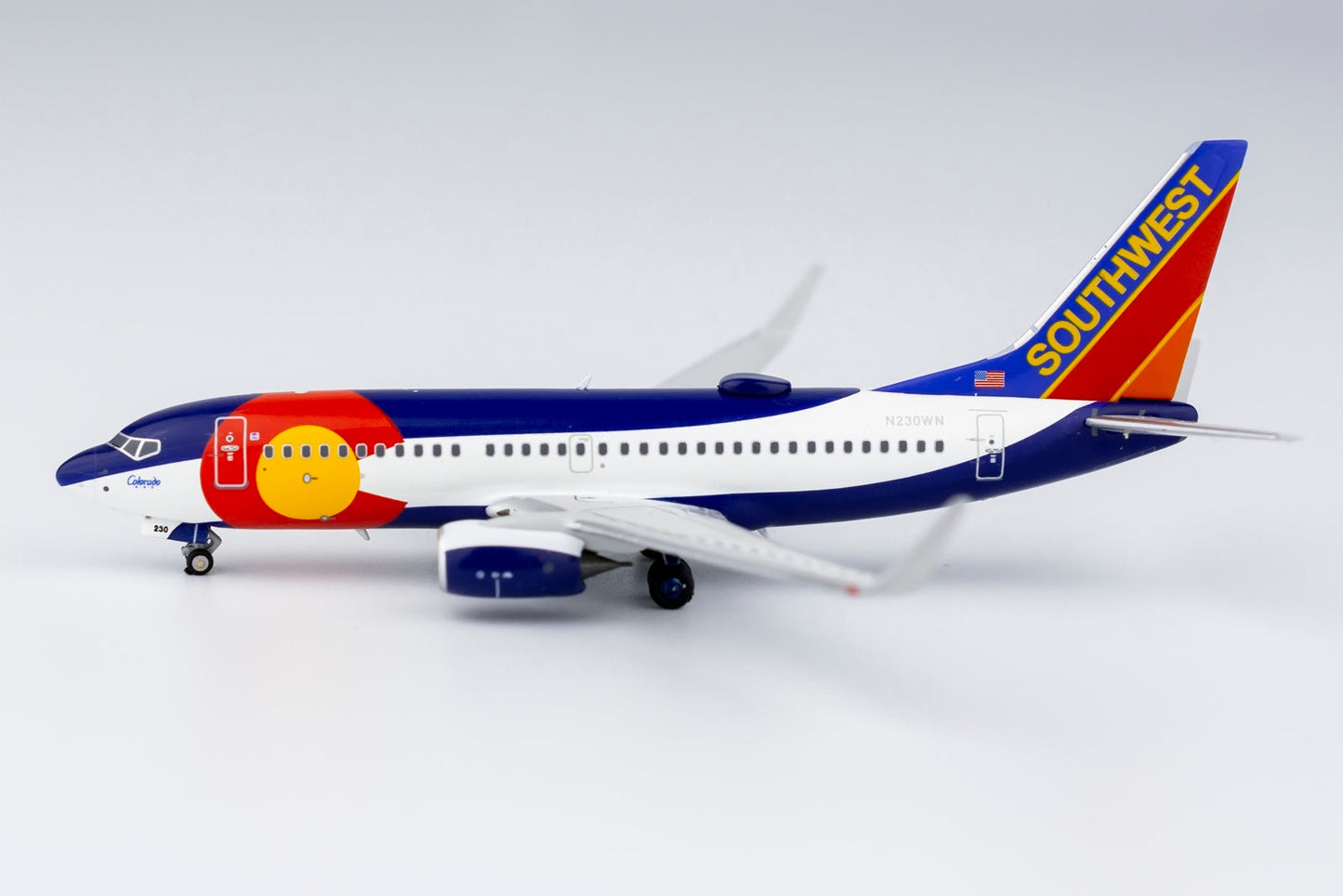 1/400 Southwest Airlines B 737-700/w "Colorado One/Canyon Blue" NG Models 77020