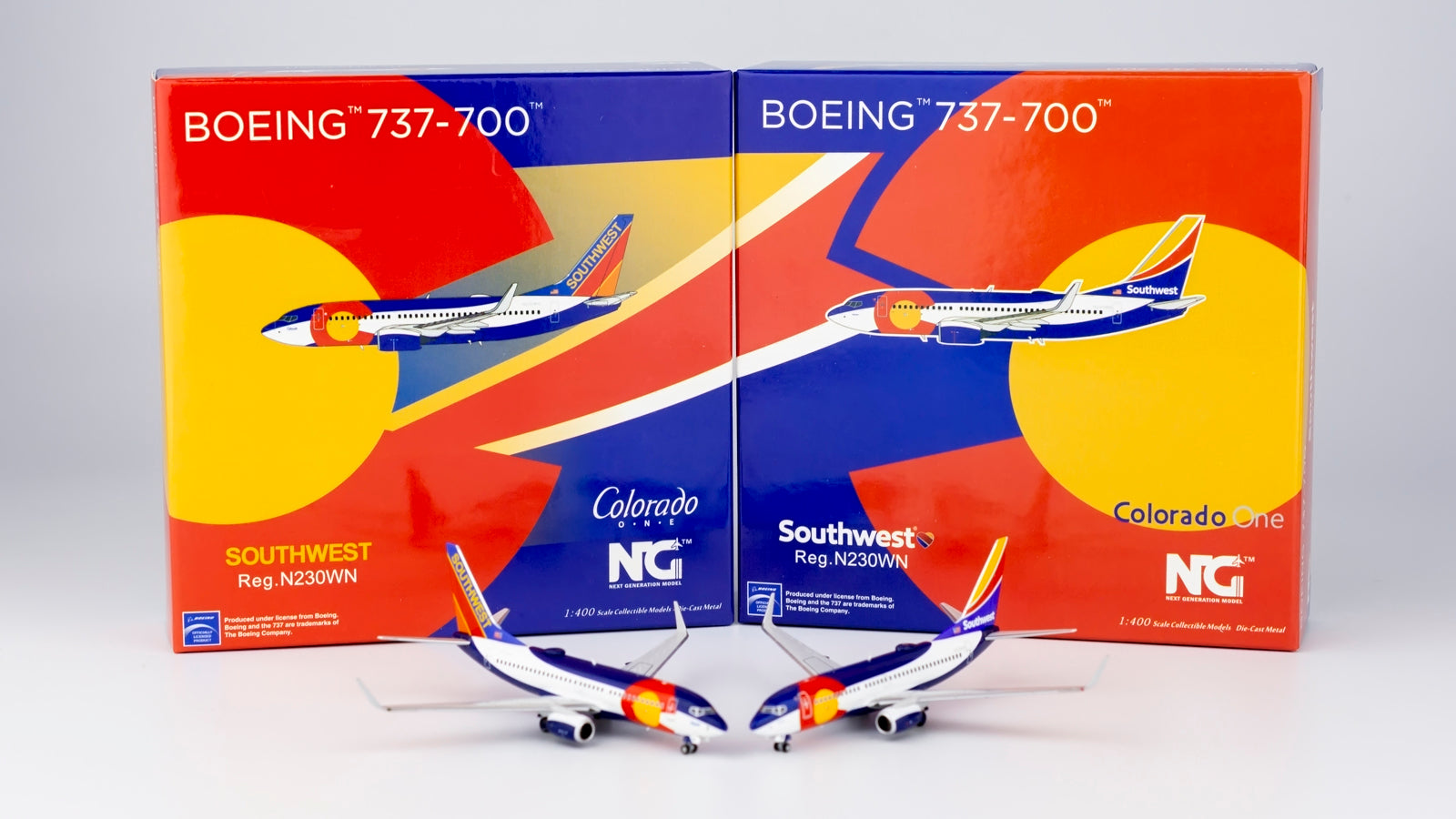 NG Models 1/400 Southwest Airlines B 737-700/w 