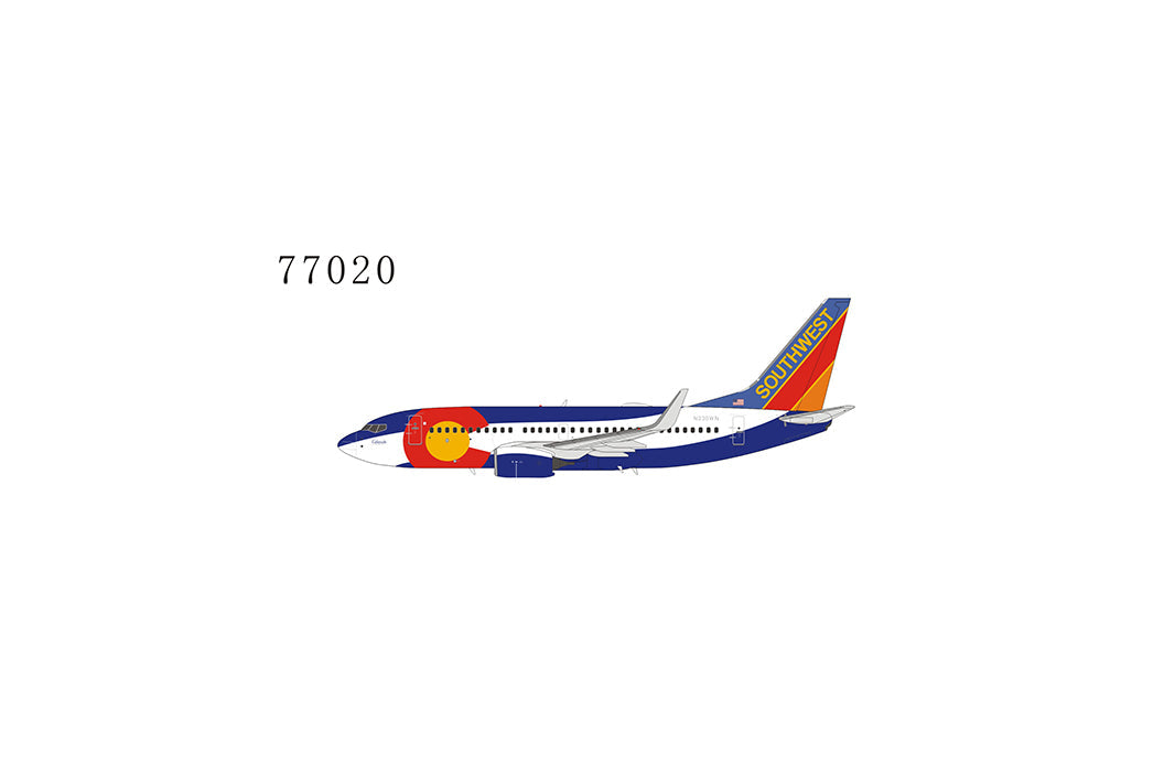 1/400 Southwest Airlines B 737-700/w "Colorado One/Canyon Blue" NG Models 77020