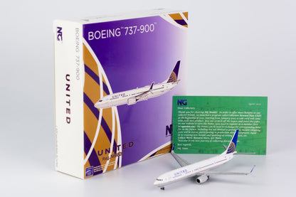 1/400 United Airlines B 737-900ER/w NG Models 79008s/d1 *Defective model*