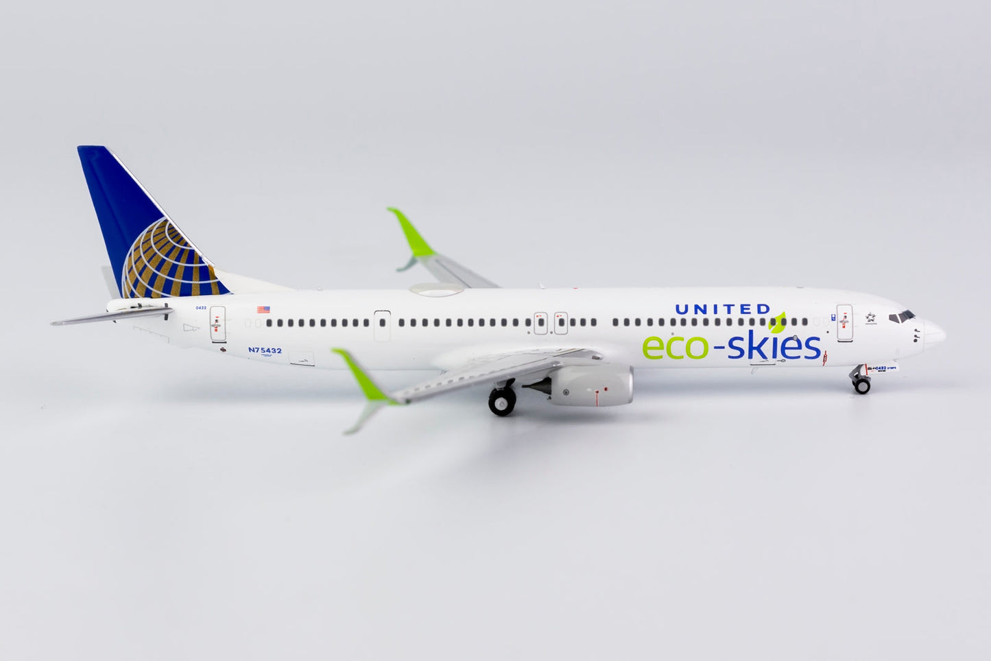 1/400 United Airlines B 737-900ER/w "Special Eco-skies Livery" NG Models 79009s/d1 *Defective model*