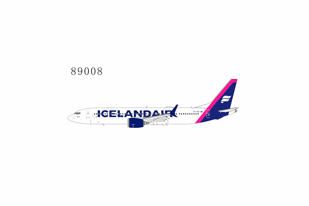 *1/400 Icelandair B 737 MAX 9 "Magenta" NG Models 89008