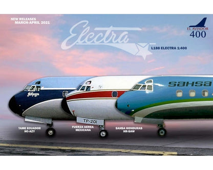 *1/400 Mexico Air Force L-188A Electra El Aviador Models EAV400-201