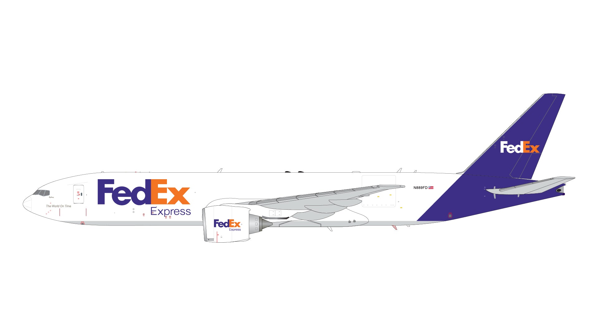 *1/200 FedEx Express B 777F Gemini Jets G2FDX1070