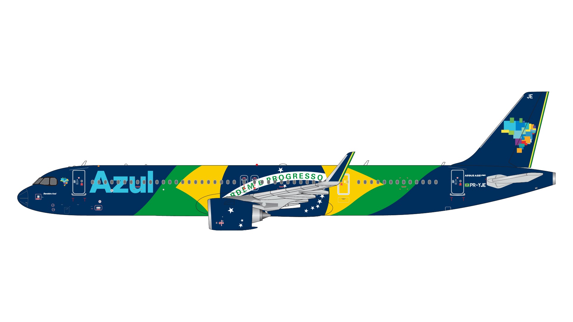 * 1/400 Azul Linhas Aéreas A321neo 