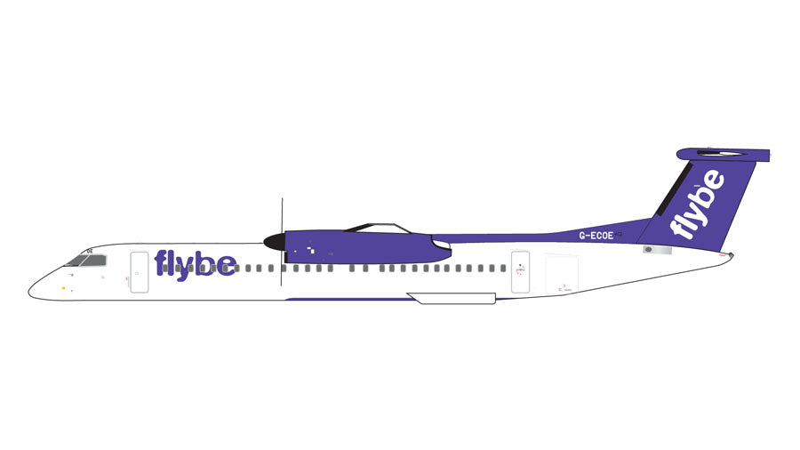 * 1/400 Flybe Dash 8 Q400 Gemini Jets GJBEE2162s/d1 *Defective model*