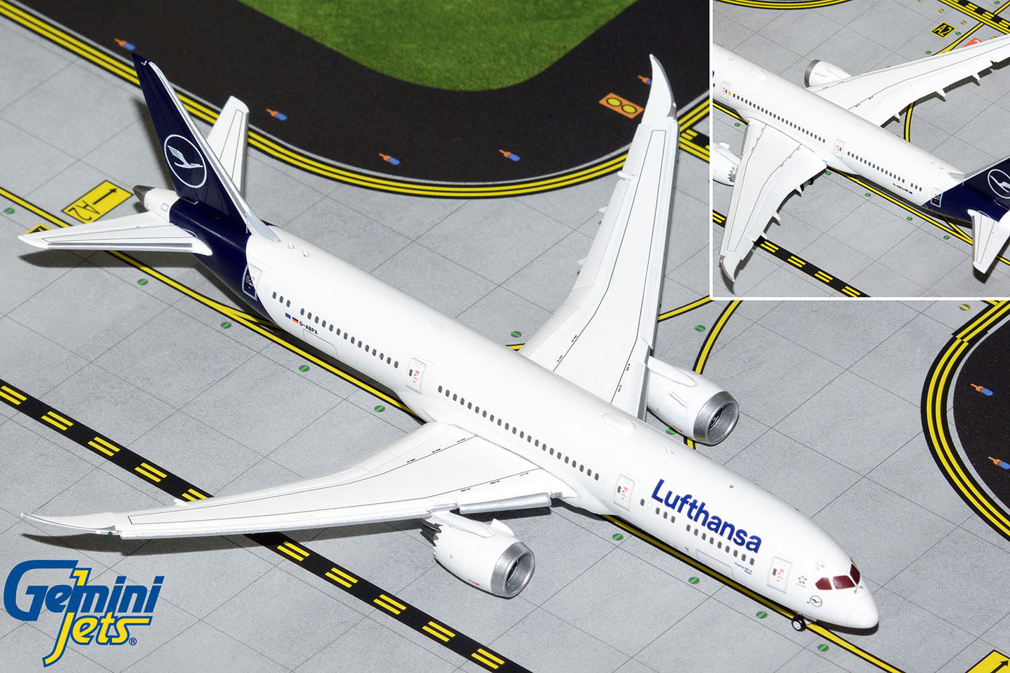 * 1/400 Lufthansa B 787-9 *Flaps Down* Gemini Jets GJDLH2046F