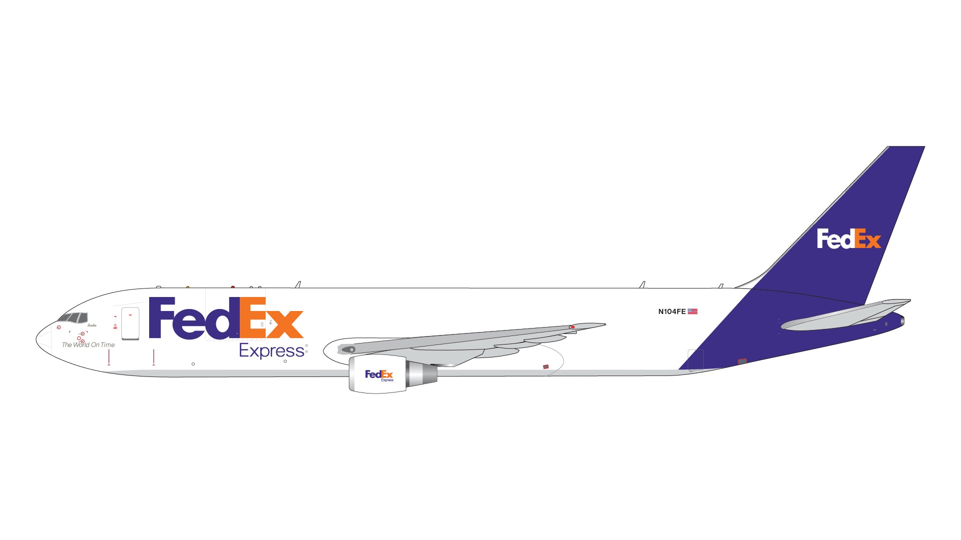 *1/400 FedEx Express B 767-300F Gemini Jets GJFDX1994