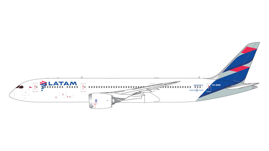 1/400 LATAM Airlines B 787-9 Gemini Jets GJLAN2079 – Midwest Model