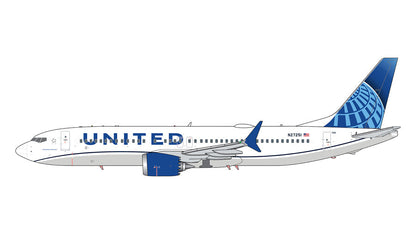1/400 United Airlines B 737 MAX-8 Gemini Jets GJUAL2049