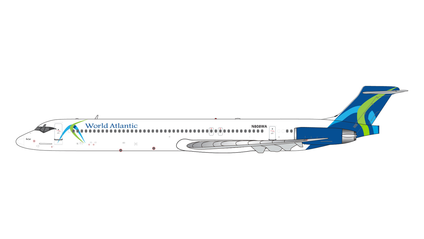 1/400 World Atlantic Airlines MD-83 Gemini Jets GJWST2007