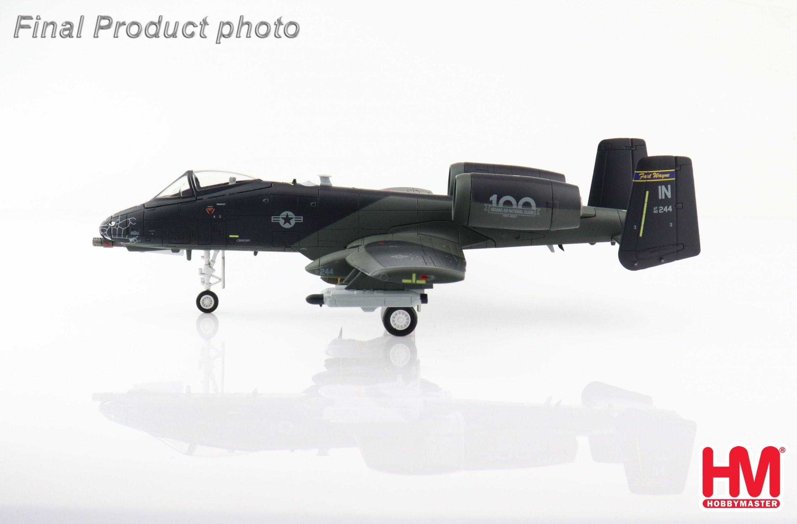 *1/72 US Air Force A-10C Thunderbolt II Indiana ANG centennial scheme 2021  Hobby Master HA1332