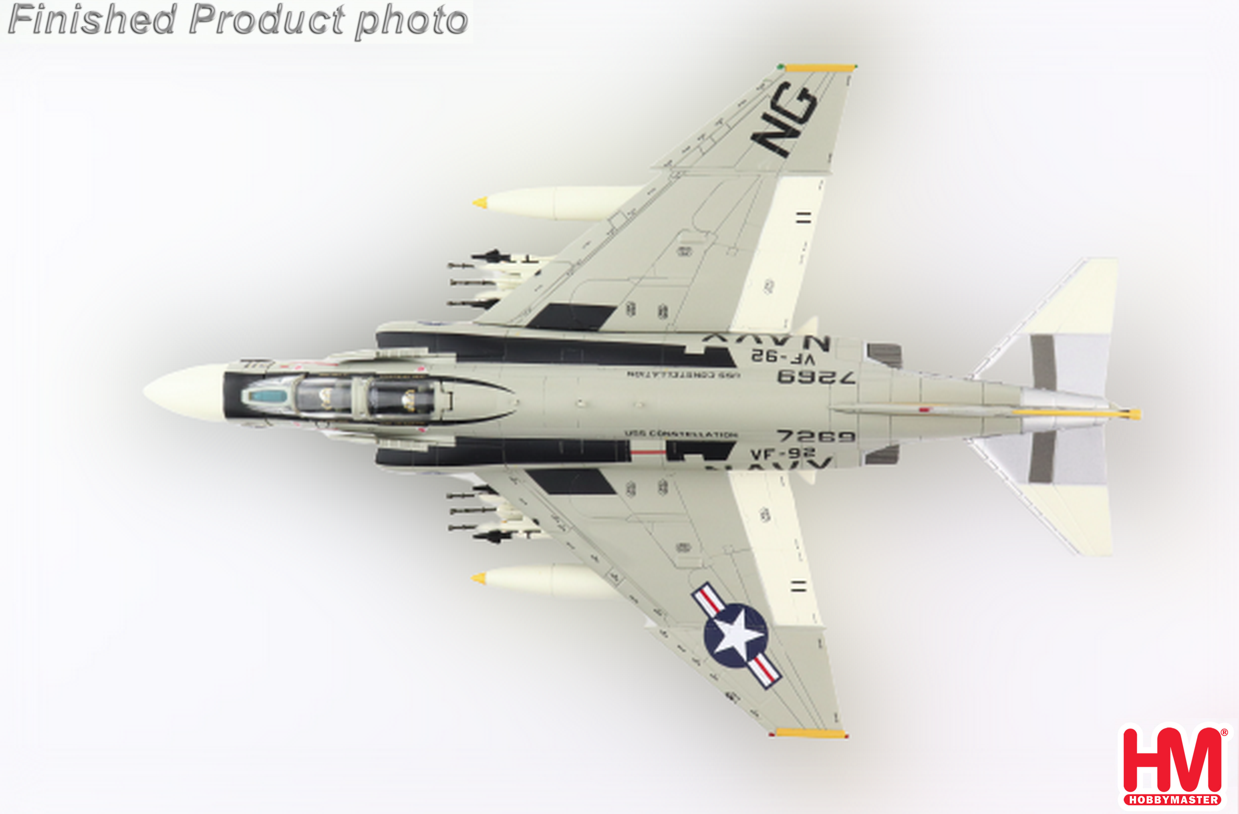 低価大人気HMホビーマスター HA19033 F-4J Phantom ll 1:72　ファントム　ミグ　キラー 軍用機