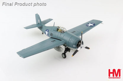 *1/48 US Navy F4F-4 Wildcat Machinist Donalad Runyon, VF-6, USS Enterprise, 1942 Hobby Master HA8906