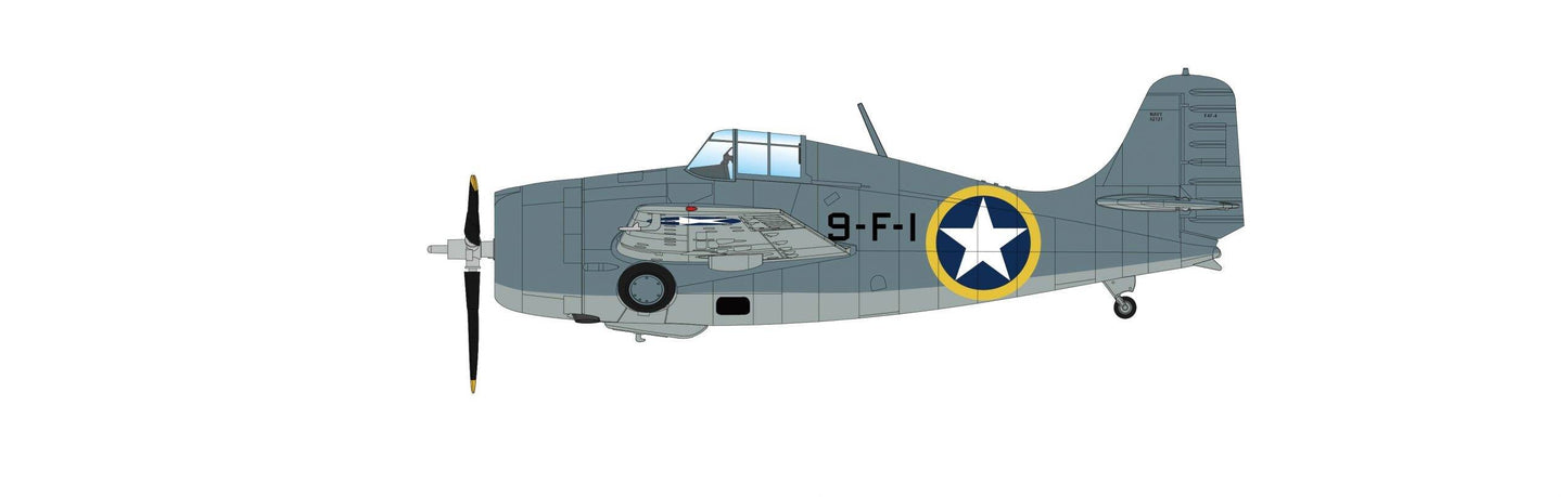 *1/48 US Navy F4F-4 Wildcat Lt. DCdr. John Raby, VF-9, USS Ranger, Operation Torch, Nov 1942 Hobby Master HA8907