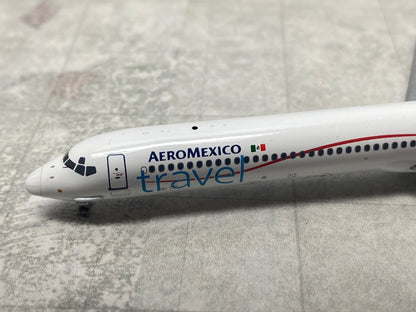 *1/400 Aeromexico Travel MD-83 Gemini Jets GJAMX1434 *Missing nose gear tires and antennas*