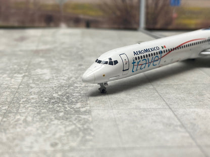 *1/400 Aeromexico Travel MD-83 Gemini Jets GJAMX1434 *Missing nose gear tires and antennas*