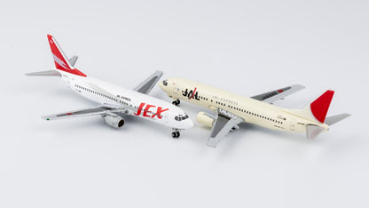 1/400 JAL Express/JEX *Set of two B 737-400 models* Jethut Models JC002