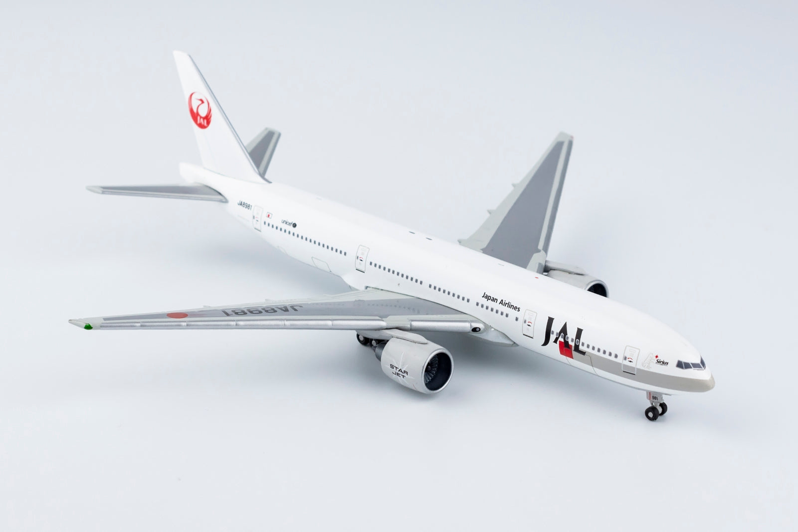 2024正規激安】 【美品】1/400 777-300 JAL 航空機・ヘリコプター 