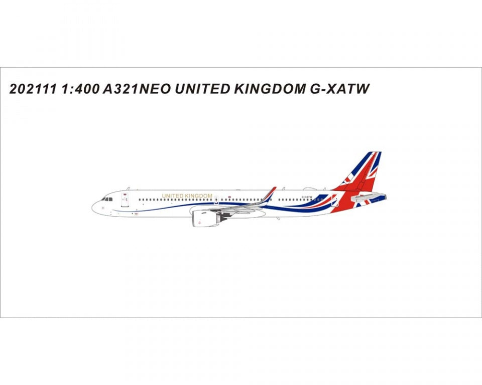 *1/400 United Kingdom A321neo Panda Models 202111