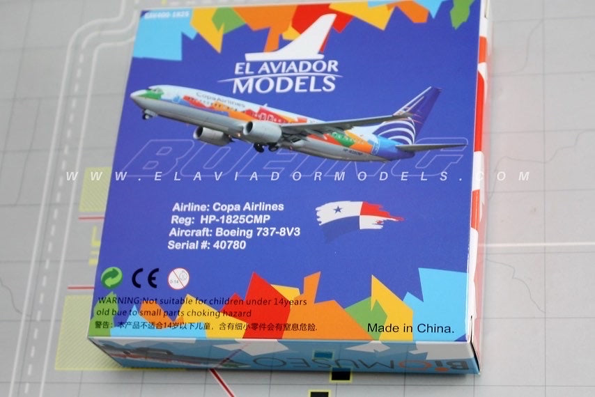 *1/400 Copa Airlines B 737-800 "BioMuseo" El Aviador Models EAV400-1825