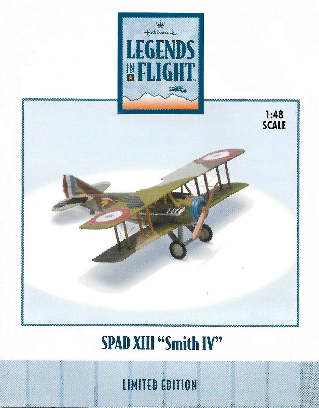 *1/48 SPAD XIII "Smith IV" Hallmark Legends in Flight QHA1003